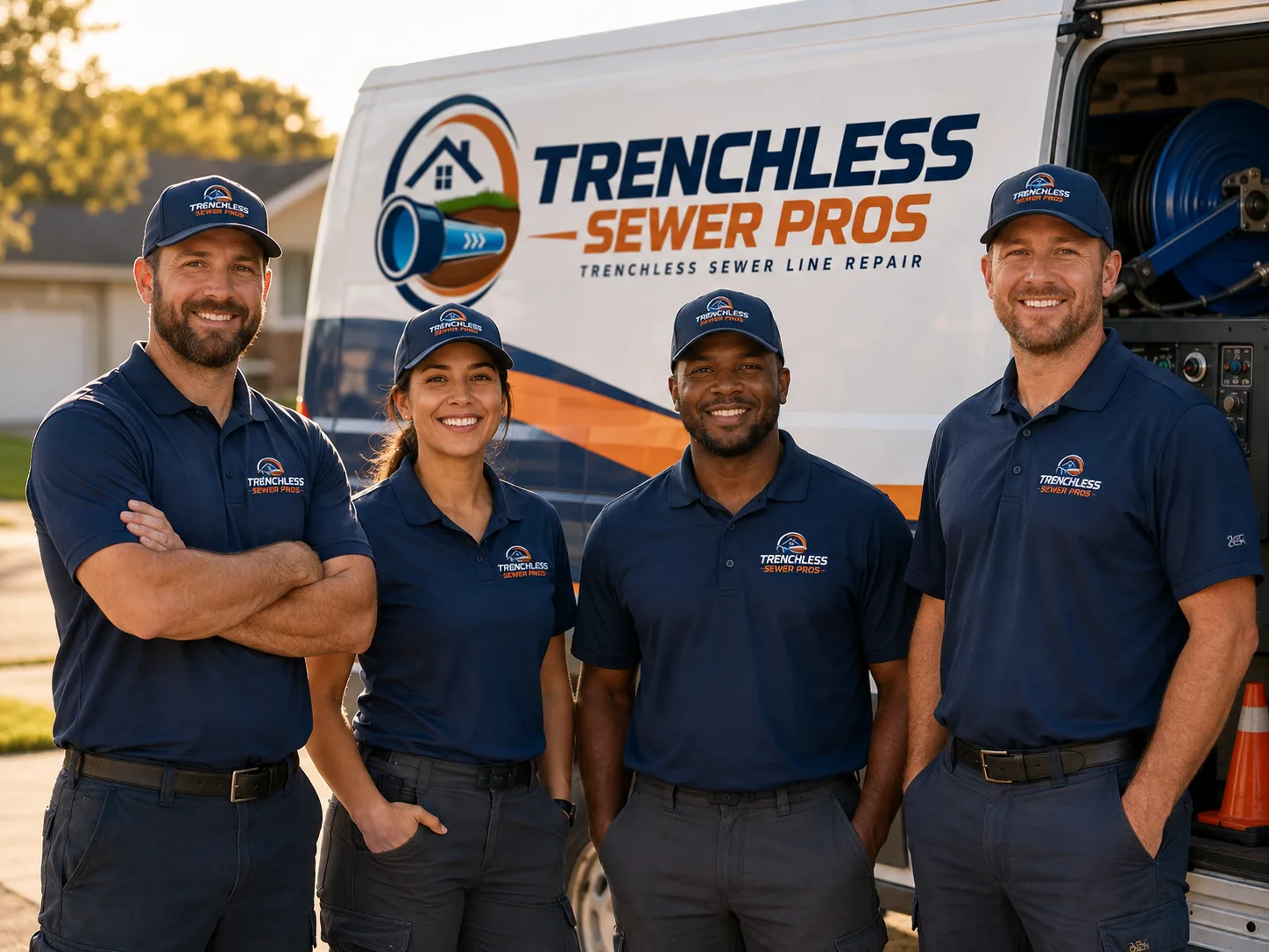 Trenchless Sewer Repair company in Jermyn, TX